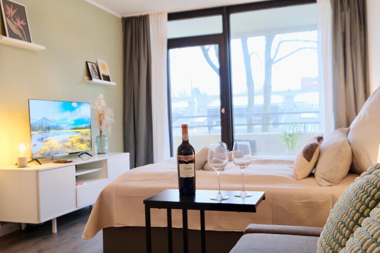 Charmantes Studio In Messe-Naehe Mit Parkplatz Hannover Kültér fotó